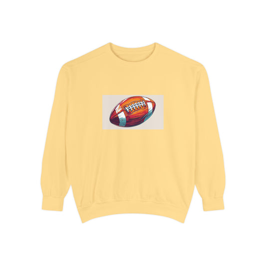 Football Graphic Sweatshirt - Cozy Unisex Apparel for Sports Fans, Gift for Athletes, Game Day Wear, Casual Streetwear, Gift for Him/Her