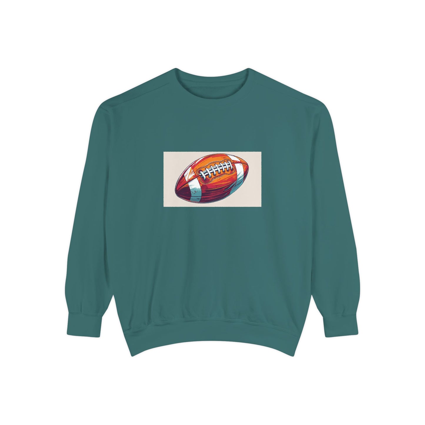 Football Graphic Sweatshirt - Cozy Unisex Apparel for Sports Fans, Gift for Athletes, Game Day Wear, Casual Streetwear, Gift for Him/Her