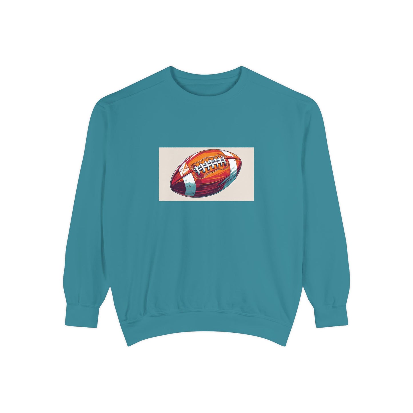 Football Graphic Sweatshirt - Cozy Unisex Apparel for Sports Fans, Gift for Athletes, Game Day Wear, Casual Streetwear, Gift for Him/Her