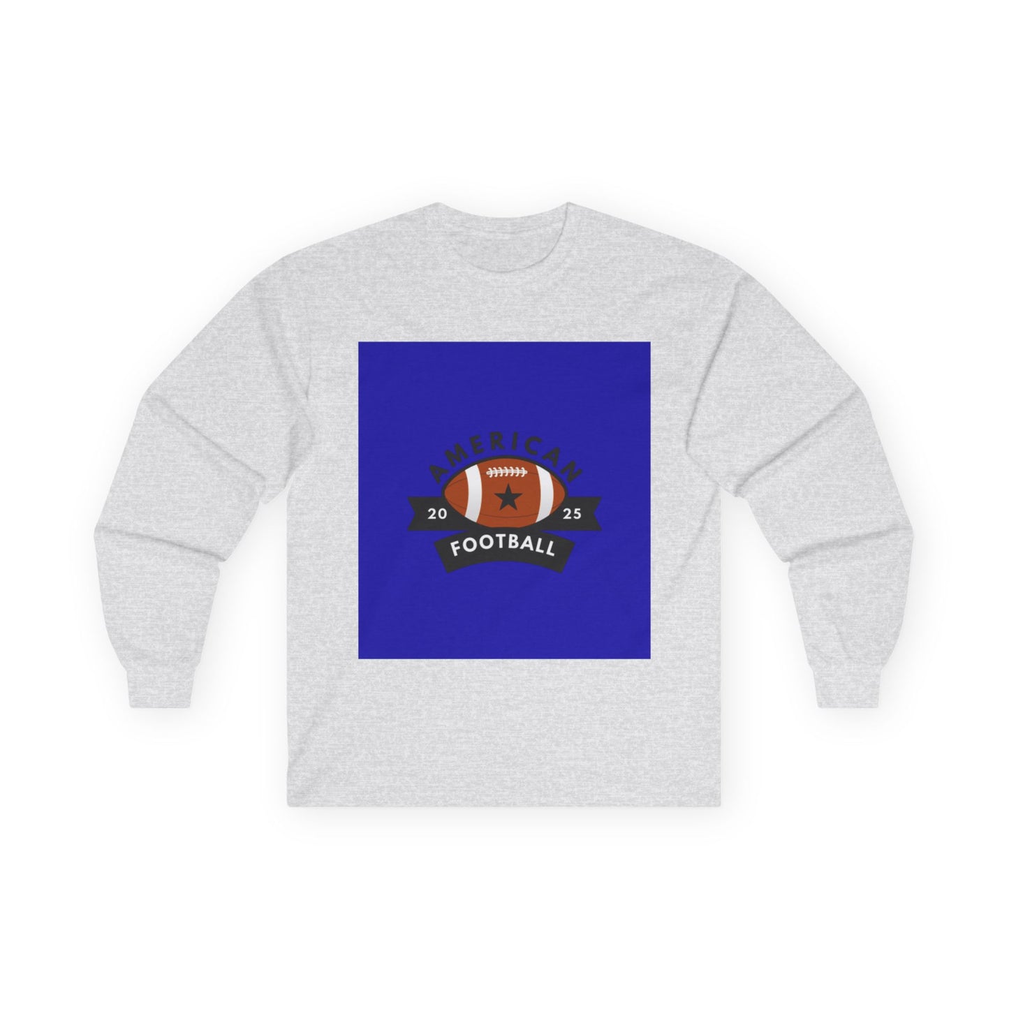 American Football Long Sleeve Tee, Unisex Cotton Shirt, Sports Tee, Game Day Apparel, Football Lover Gift
