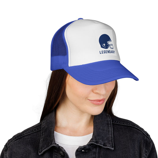 Legendary Football Trucker Cap | Vintage Style Hat for Sports Lovers, Team Spirit Accessory, Outdoor Events, Gift for Him/Her