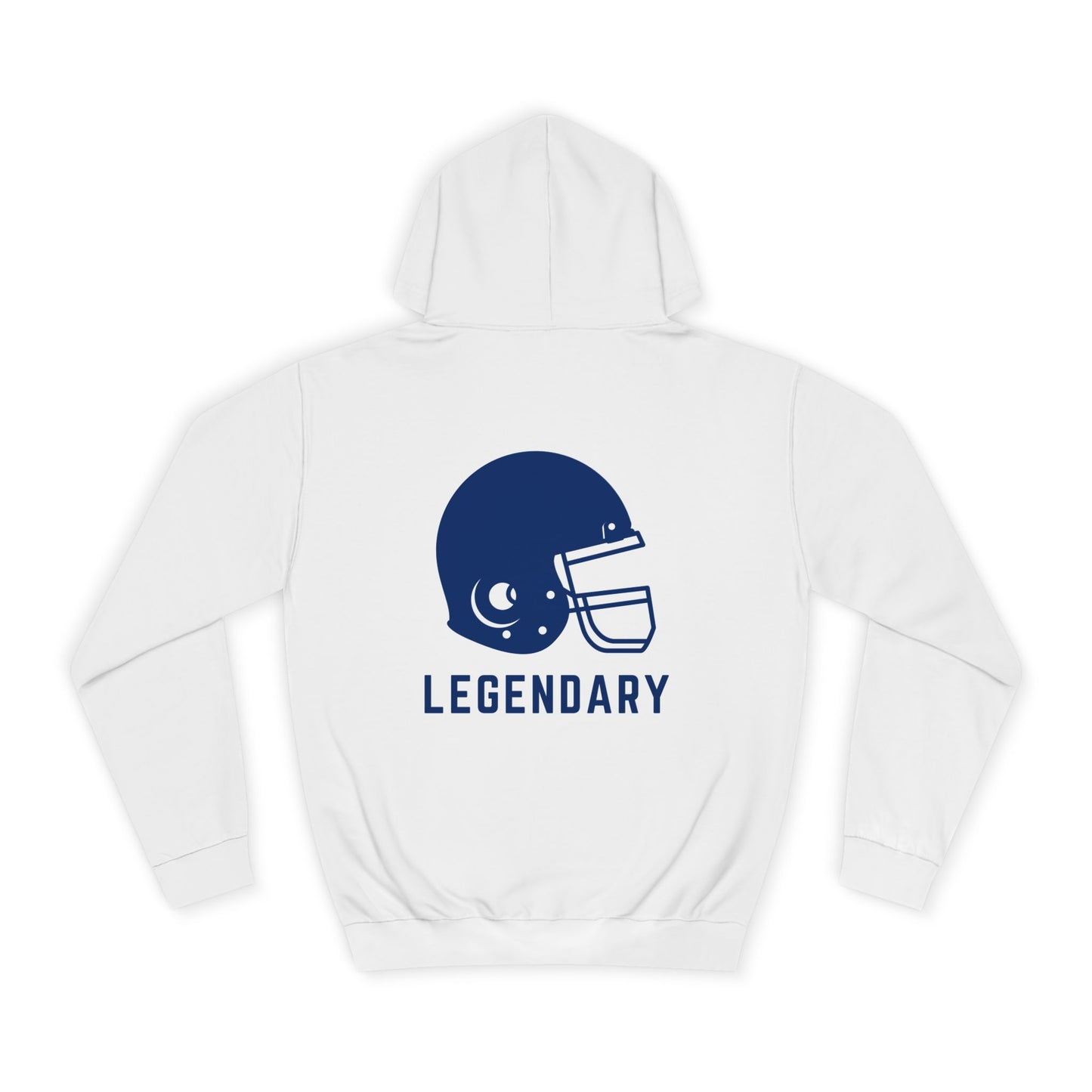 Unisex Legendary College Hoodie, Football Fan Apparel, Unisex Sports Sweatshirt, Cozy College Gear, Gift for Students, Casual Hoodie