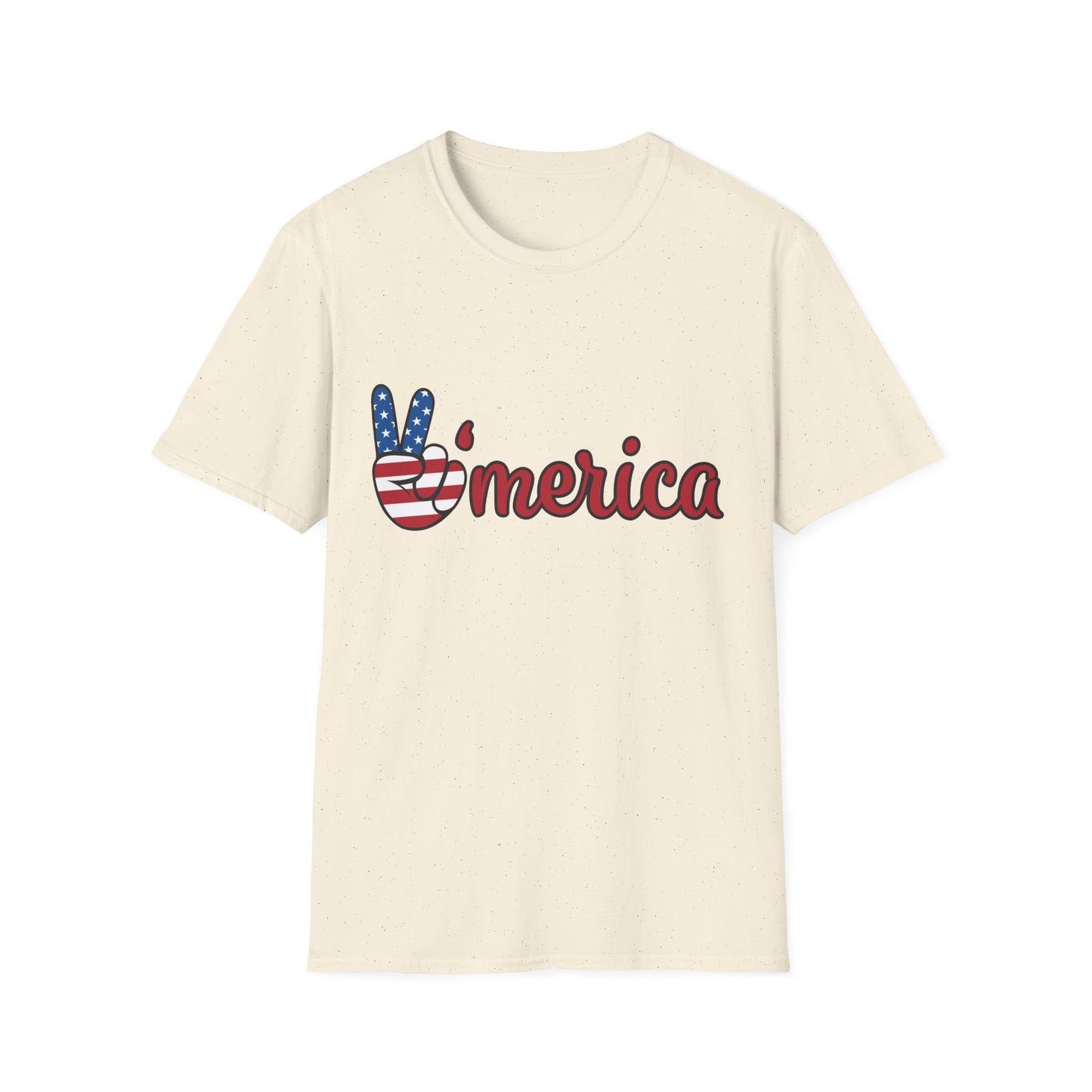 Unisex Graphic T-Shirt with America and Sports Theme, Casual Wear, Unisex Apparel, USA Pride, Game Day Shirt, Holiday Gift