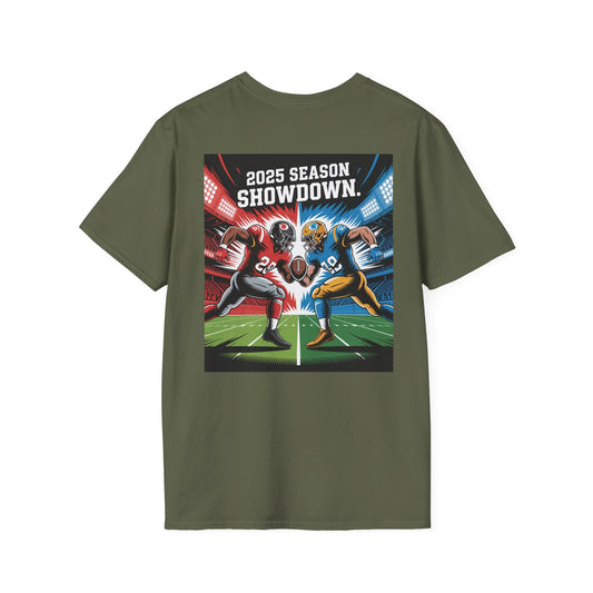 Unisex Graphic T-Shirt with America and Sports Theme, Casual Wear, Unisex Apparel, USA Pride, Game Day Shirt, Holiday Gift