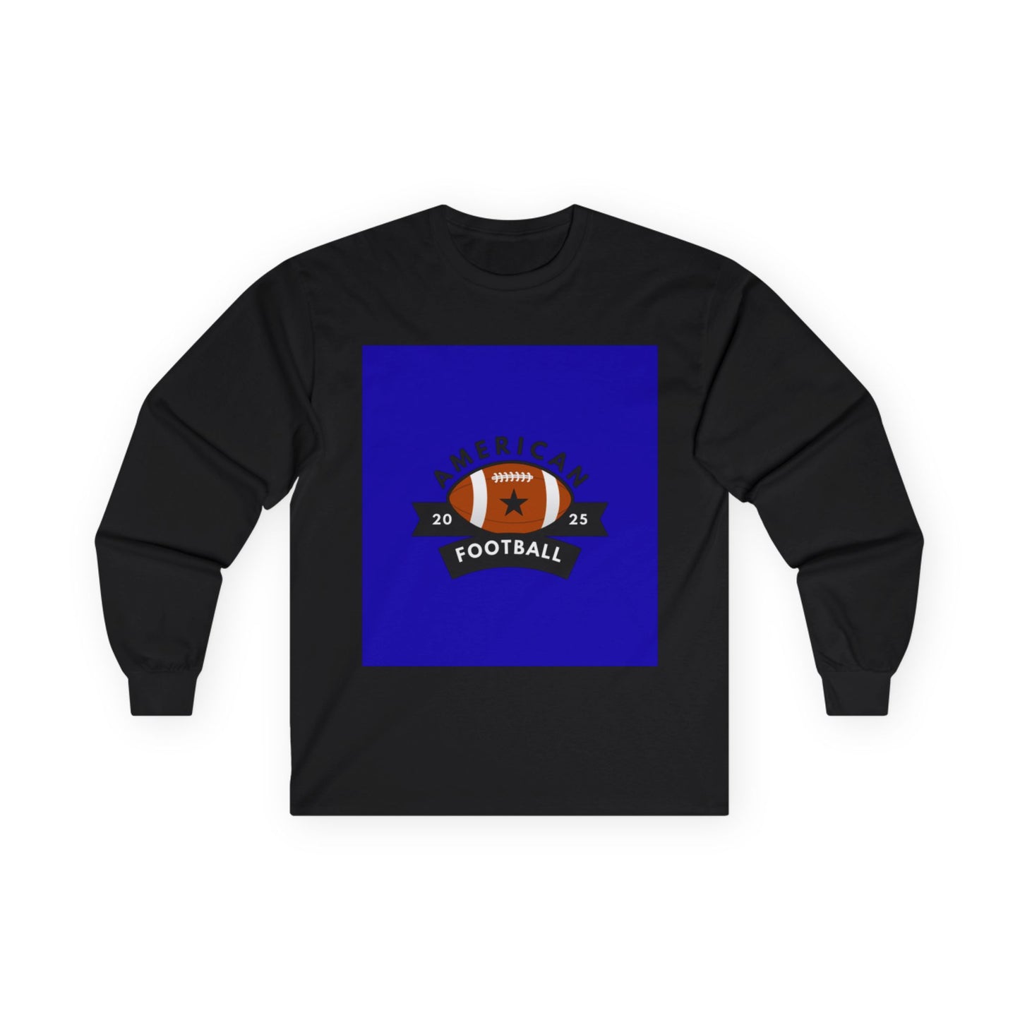 American Football Long Sleeve Tee, Unisex Cotton Shirt, Sports Tee, Game Day Apparel, Football Lover Gift