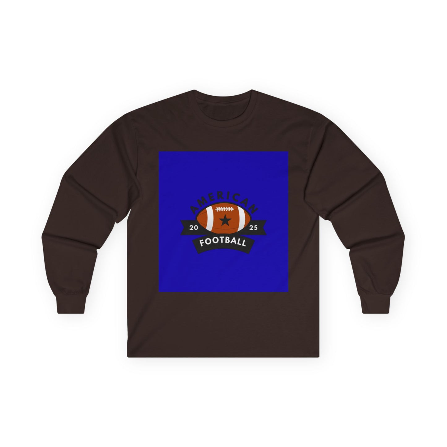American Football Long Sleeve Tee, Unisex Cotton Shirt, Sports Tee, Game Day Apparel, Football Lover Gift
