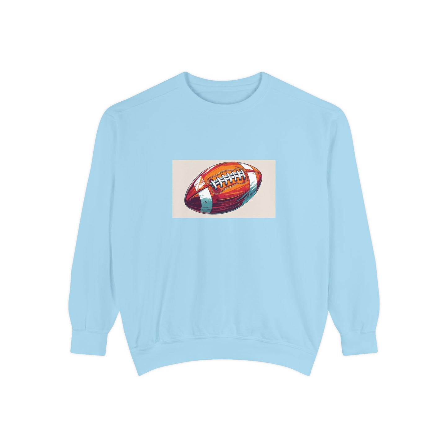 Football Graphic Sweatshirt - Cozy Unisex Apparel for Sports Fans, Gift for Athletes, Game Day Wear, Casual Streetwear, Gift for Him/Her