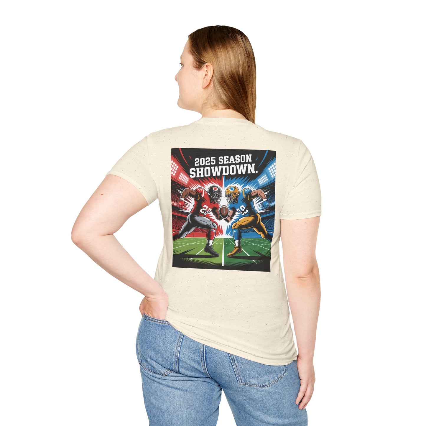 Unisex Graphic T-Shirt with America and Sports Theme, Casual Wear, Unisex Apparel, USA Pride, Game Day Shirt, Holiday Gift