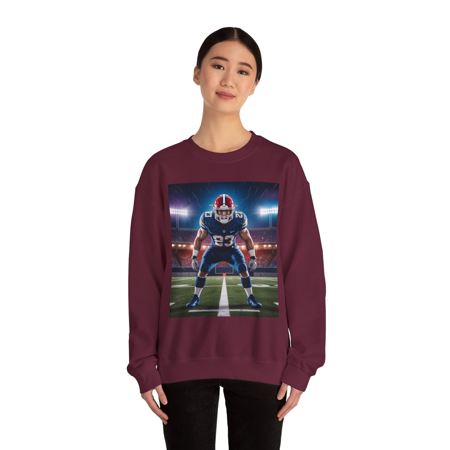 Game Day Unisex Sweatshirt, Perfect for Football Fans, Sports Enthusiasts, Tailgating Outfits, Cozy Winter Wear, Gift for Him/Her