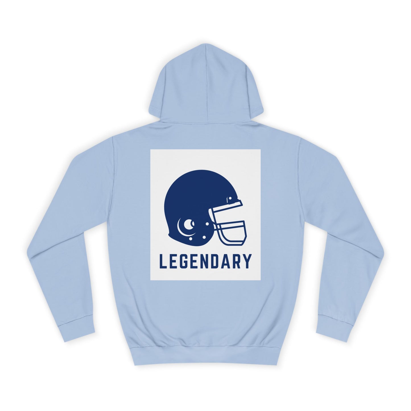Unisex Legendary College Hoodie, Football Fan Apparel, Unisex Sports Sweatshirt, Cozy College Gear, Gift for Students, Casual Hoodie