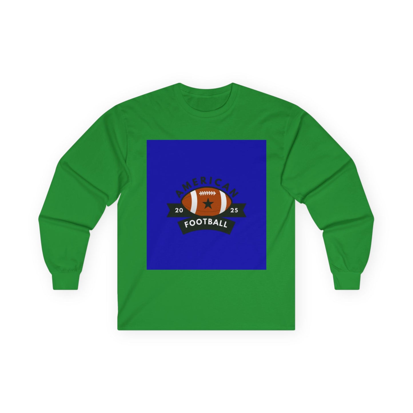 American Football Long Sleeve Tee, Unisex Cotton Shirt, Sports Tee, Game Day Apparel, Football Lover Gift
