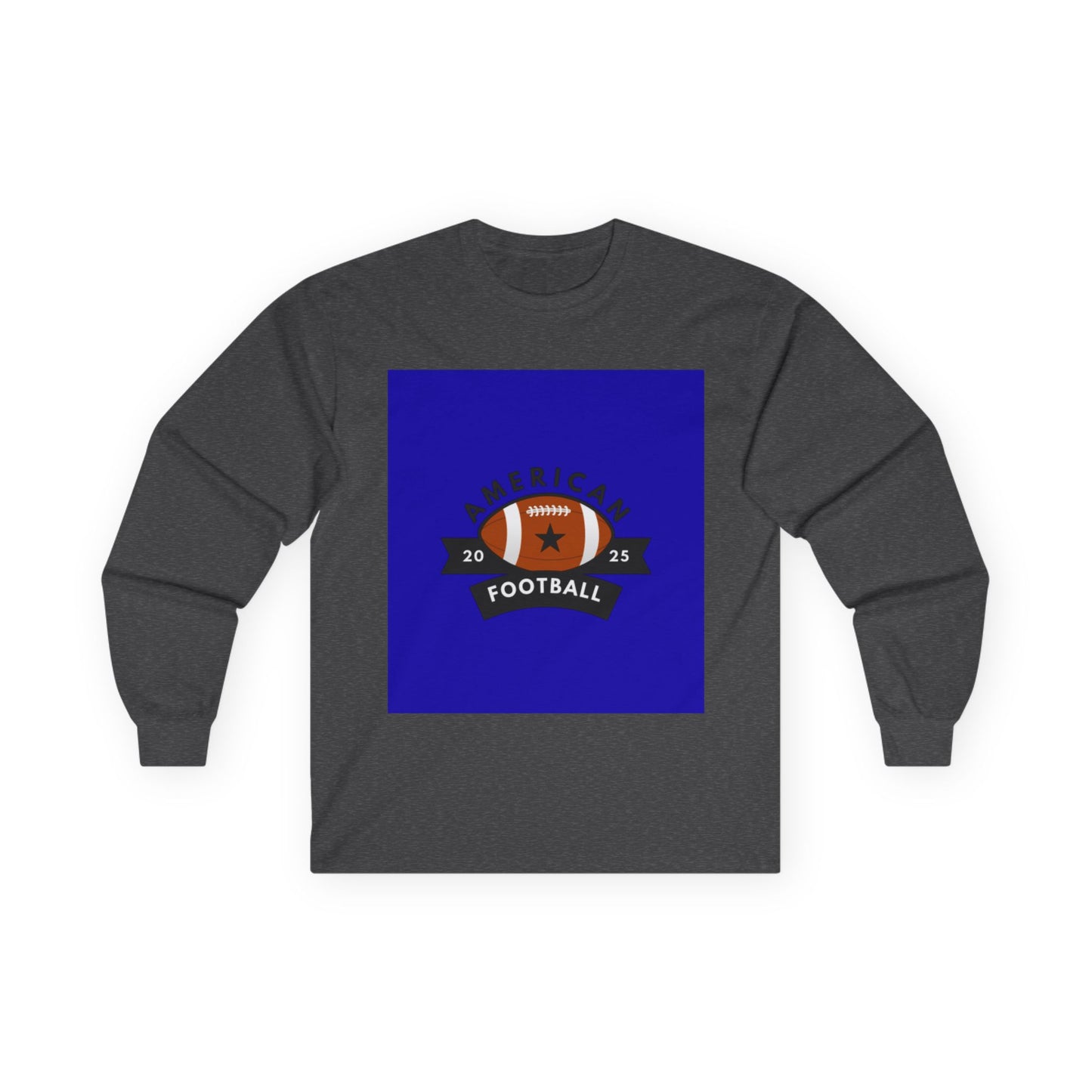 American Football Long Sleeve Tee, Unisex Cotton Shirt, Sports Tee, Game Day Apparel, Football Lover Gift
